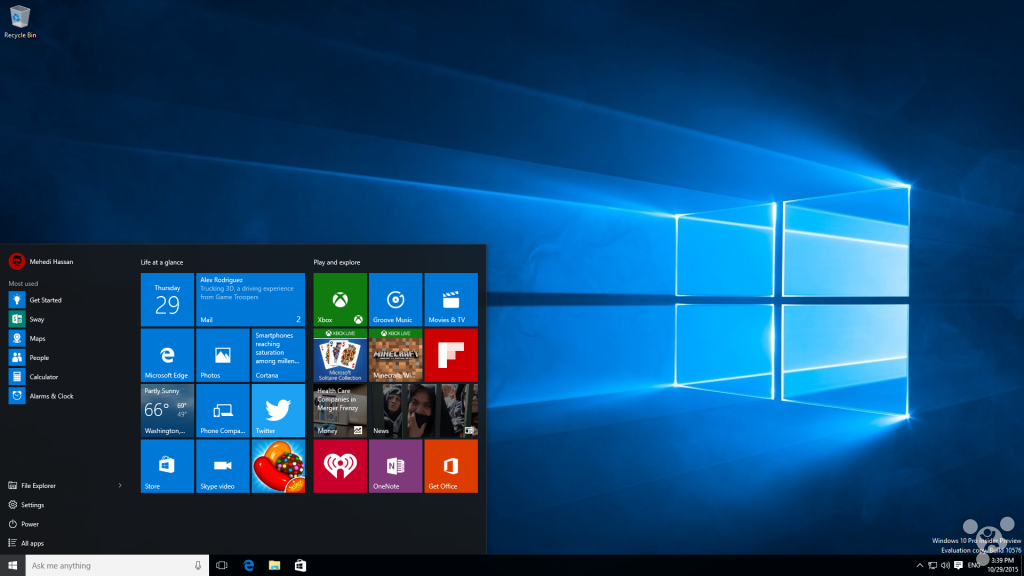 In March left in the free Windows 10 installations breaking 300 million